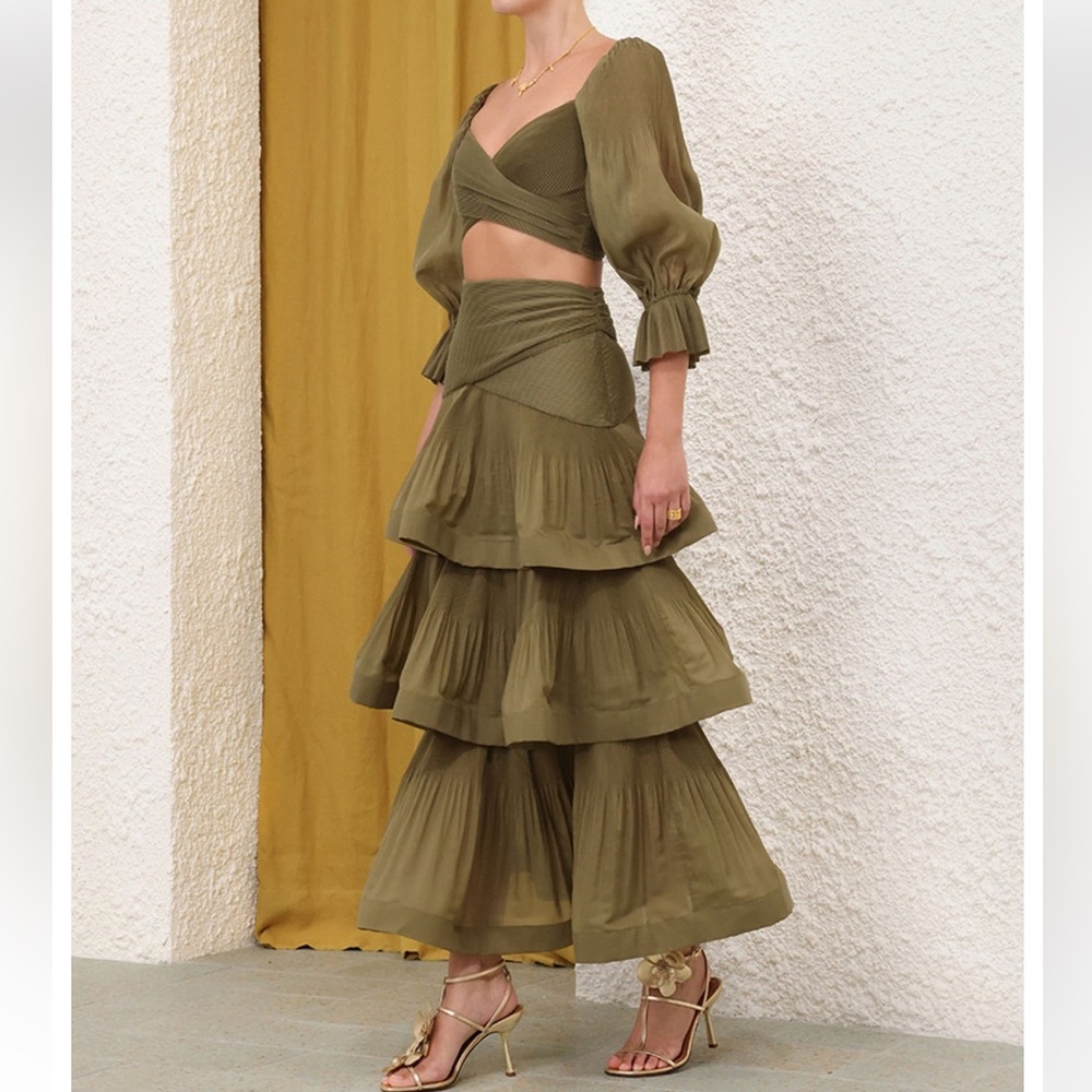 Zimmermann Pleated Bodice